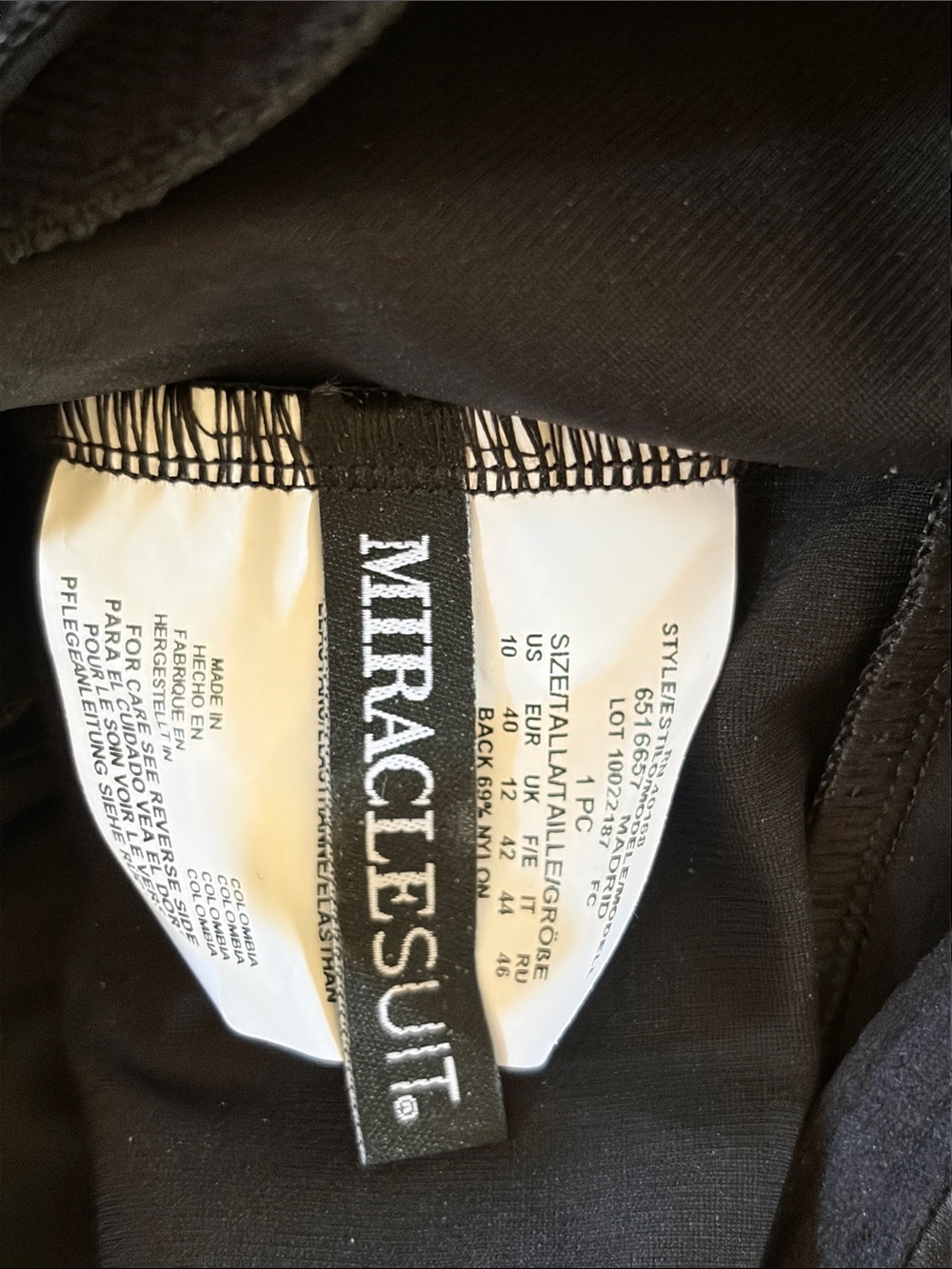 Miracle Black Ruched Strapless One-Piece Swimsuit - Picture 3 of 5